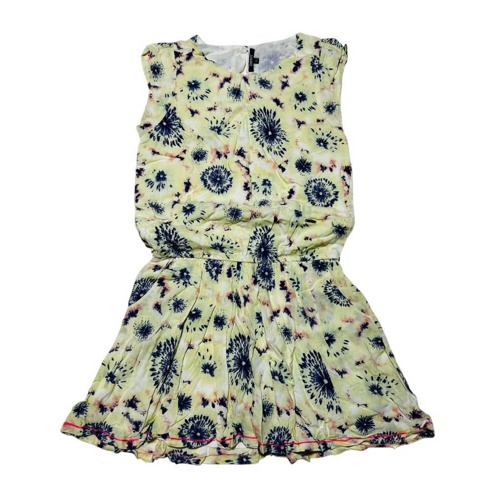 DKNY Kids Dress - Yellow and‎ Navy Floral